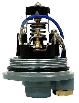 可調整型圧力スイッチ　SPS-8WP-VR　接液部　亜鉛合金ダイカスト