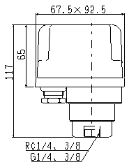 SVS-7の外形図